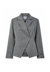 FALKA FITTED NADELSTREIFEN - Blazer - grey pinstripe