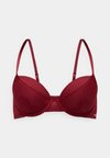 PEONY  - Push-up podprsenka - dark red