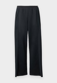 PLEATED PANT - Pantalon de survêtement - black/sail