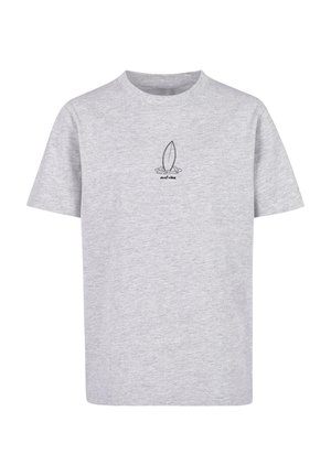 SUMMER SURF VIBES  - Print T-shirt - heather grey