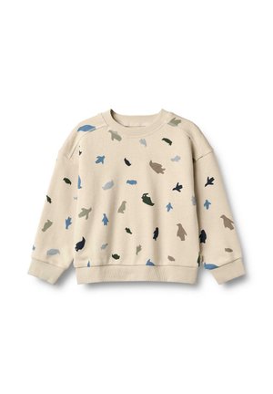 Sweatshirt - offwhite penguins
