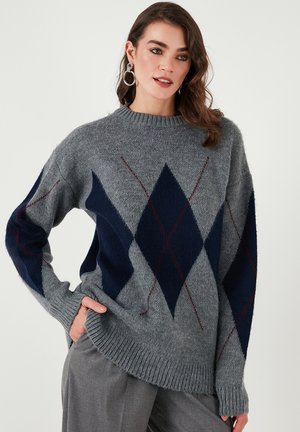 Pullover - grey