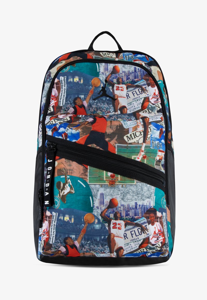 Jordan AIR PATROL BACKPACK - Rugzak - black/multi