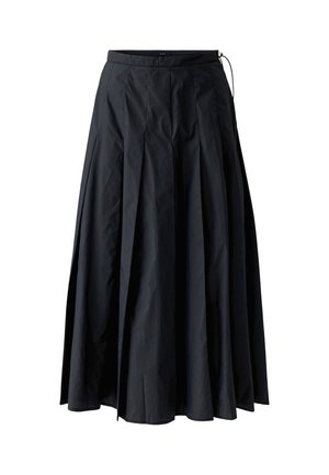 Oui, MIDIROCK - A-lijn rok - black