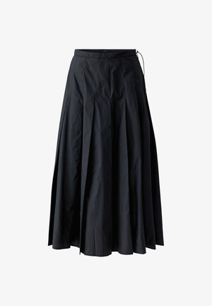 Oui, MIDIROCK - A-line skirt - black