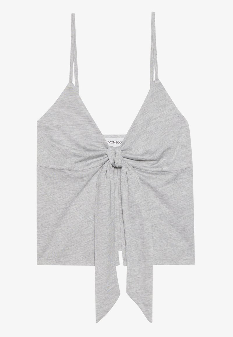 Even&Odd Top lichtgrijs gemêleerd Even&Odd Top lichtgrijs gemêleerd