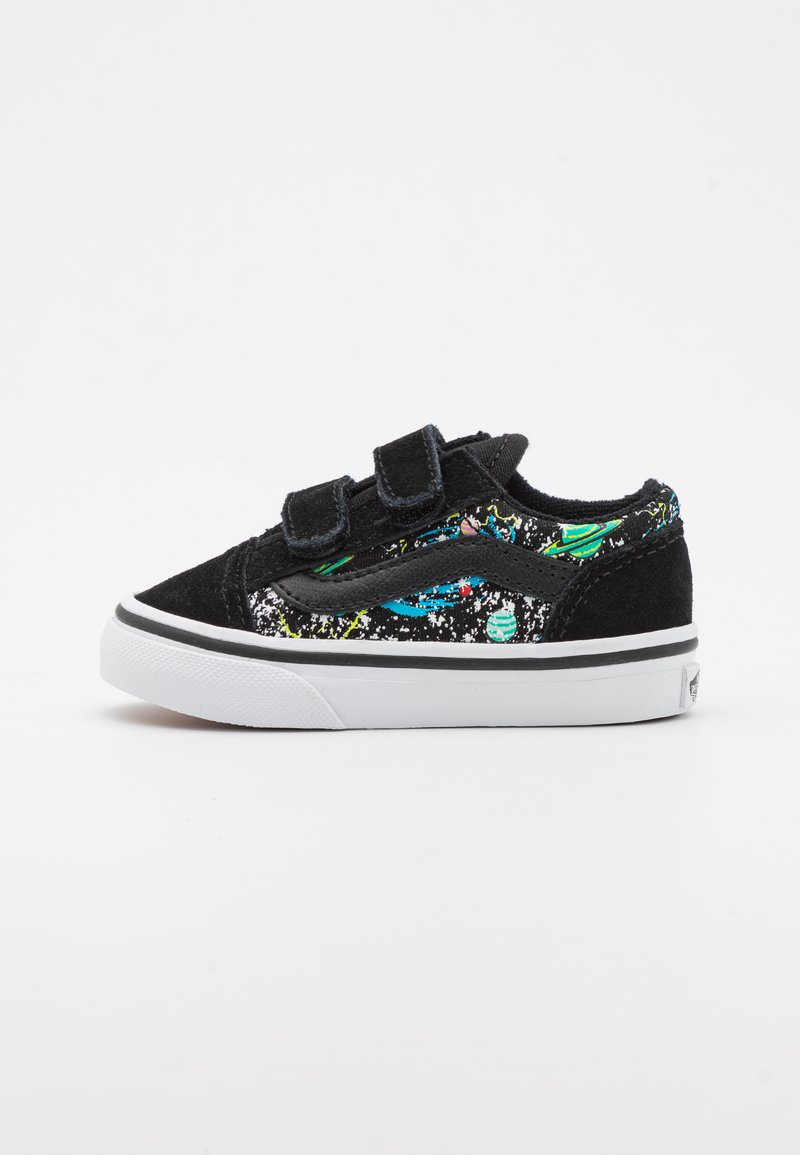 Vans - TD OLD SKOOL UNISEX - Sporta apavi - cosmic glow black/true white, Palielināt