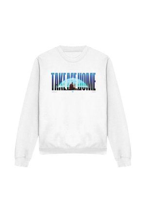 Cotton Soul, SUPERMAN TAKE ME HOME WORDS - Sweatshirt - white