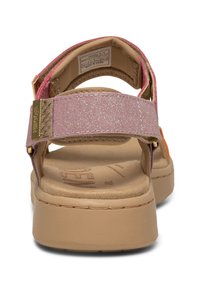 Woden LINE GLITTER - Sandale za hodanje - orange multi