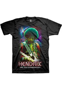 Paradiso Clothing JIMI HENDRIX COSMIC - Print T-shirt - black