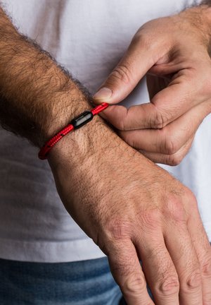 SILVA - Bracelet - red/black