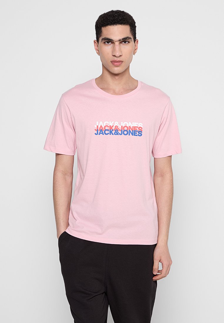 jack & jones T-shirt print roze