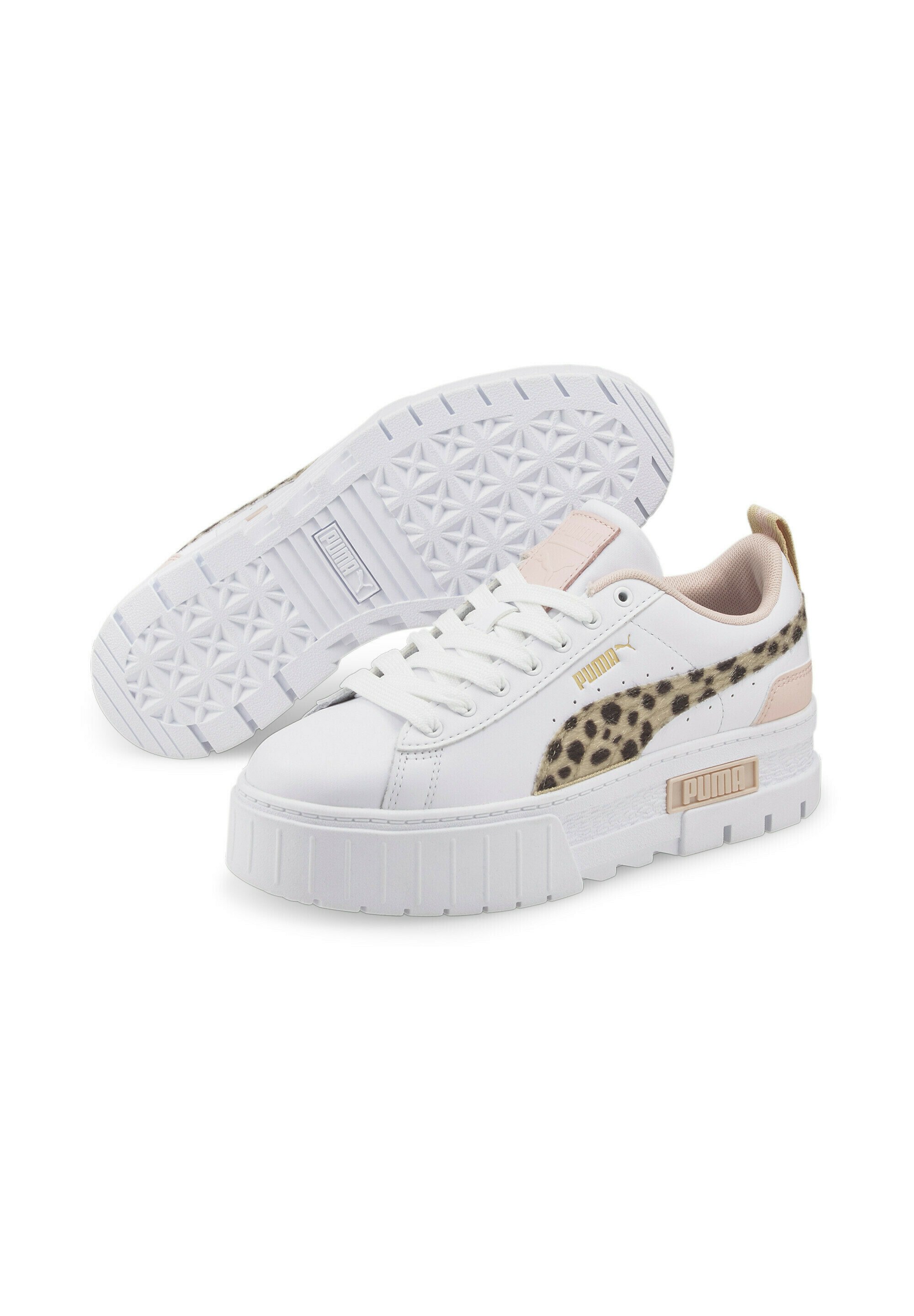 leopard puma trainers