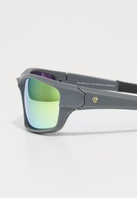 CHPO UNISEX - Päikeseprillid - matte grey/turquoise