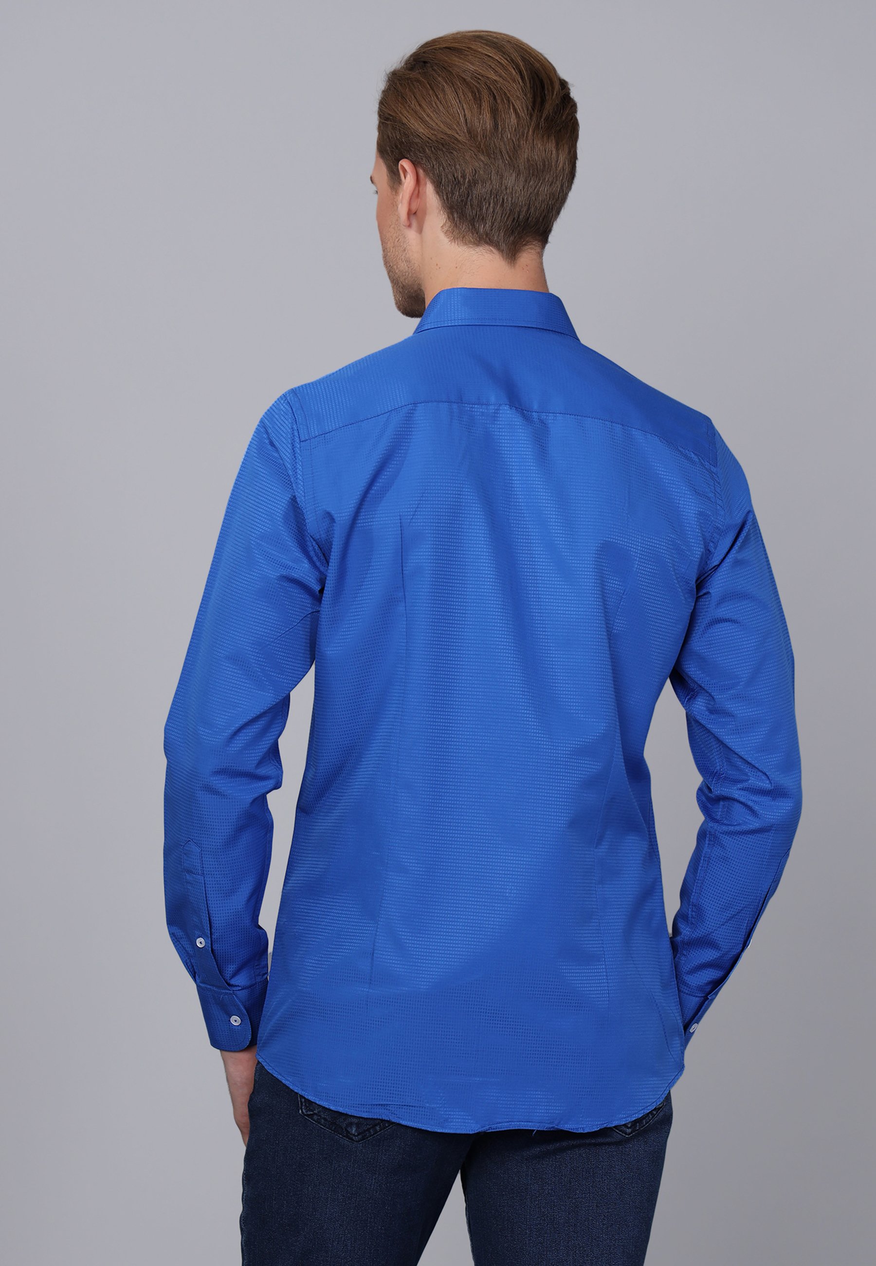 Basics and More Camicia - sax/blu screziato - Zalando.it