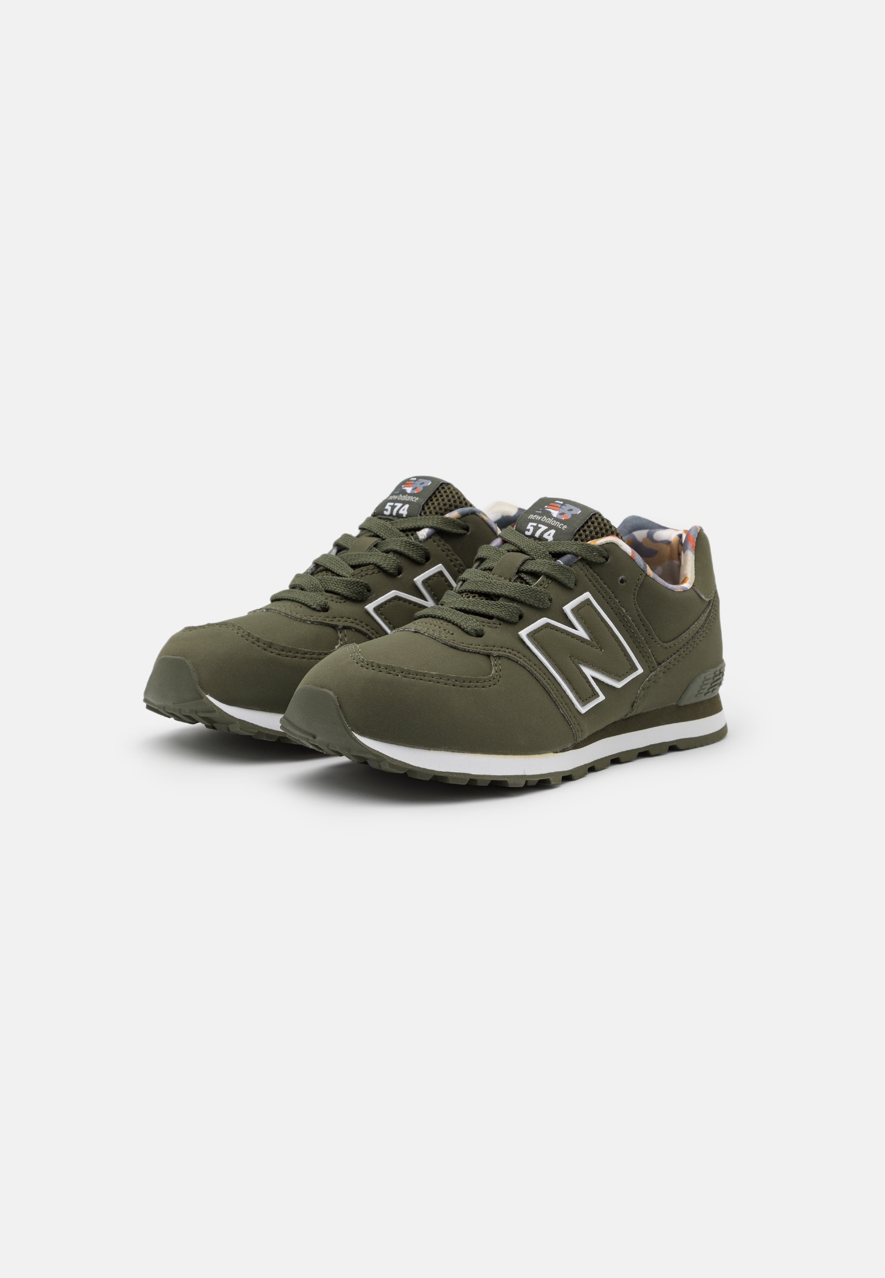 New Balance Sneakers laag - green/kaki - Zalando.be