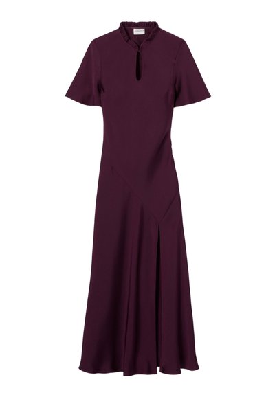 Claudie Pierlot H26_CFPRO03099_126ROSANESLEEVE - Φόρεμα ημέρας - dark dahlia