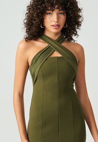 BWLDR GRAZIA MIDI  - Etuikjole - khaki