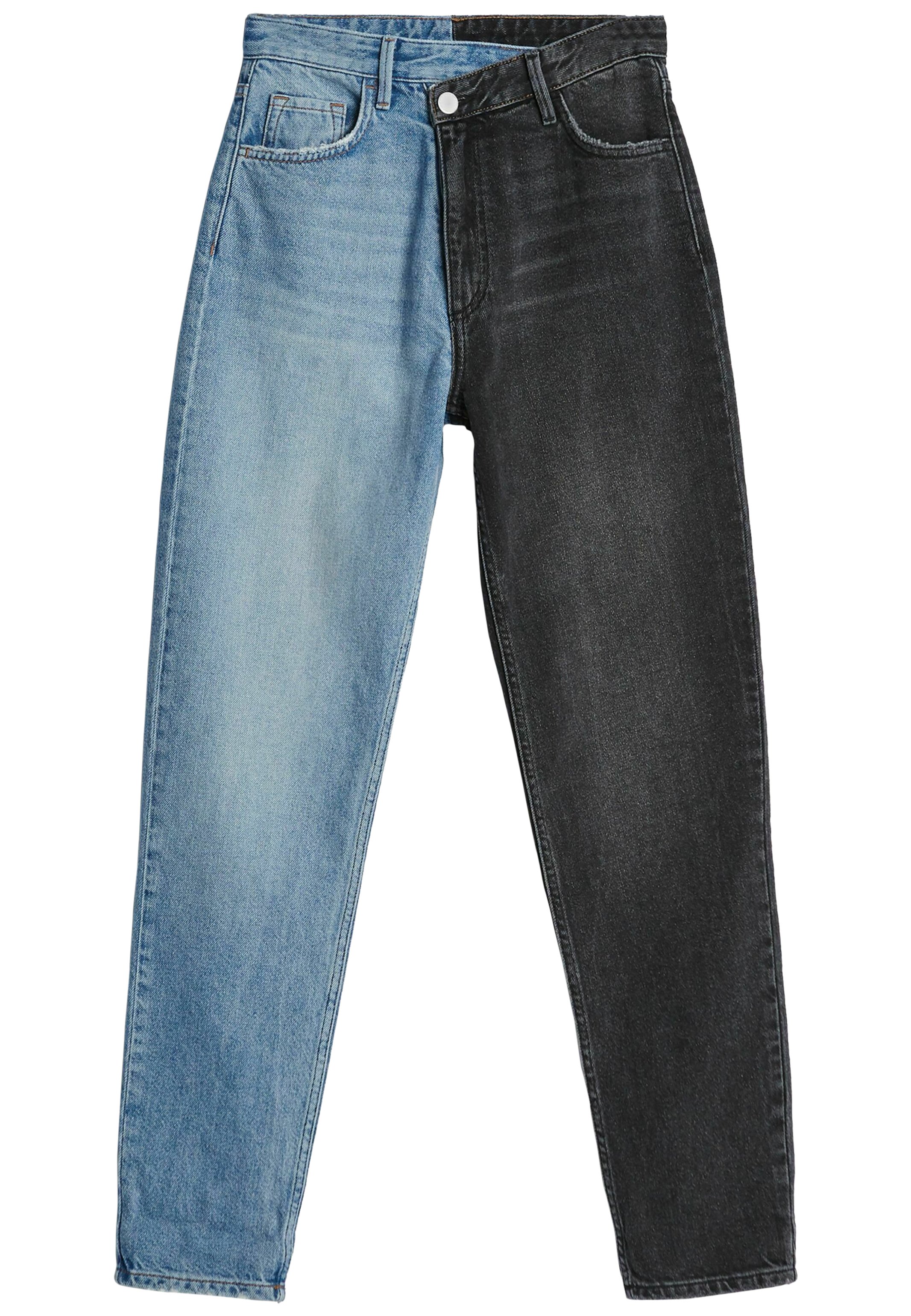 Bershka Straight leg jeans - blue denim - Zalando.de