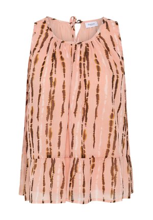 Saint Tropez, RAVENASZ  - Topp - apricot tiedye stripes