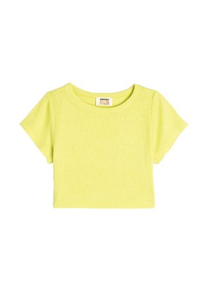 TEXTURED VISCOSE T-SHIRT - T-shirt basic
