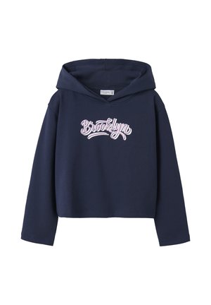 VIALA - Felpa con cappuccio - navy blazer