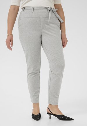 JENNA BELT - Jogginghose - grey melange