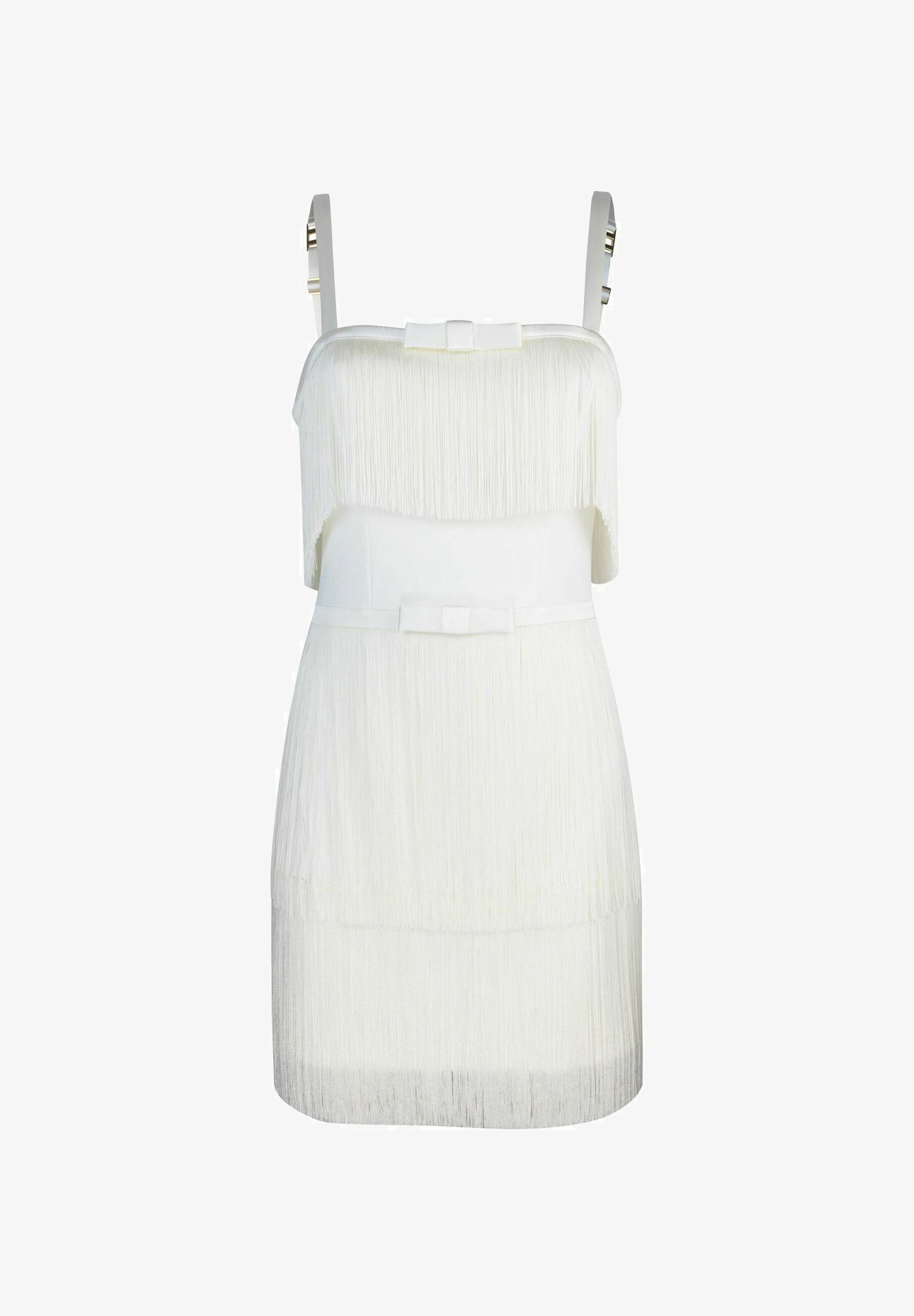 Zalando Vestito Bandage Bianco Elisabetta Franchi MINI IN CON