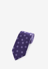 Next PATTERN - Cravate - purple polka dot