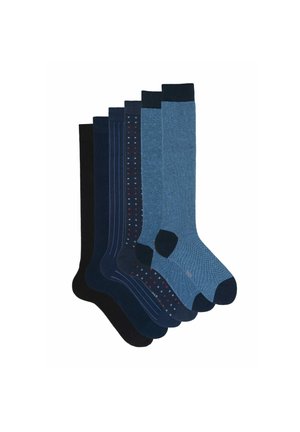 6 PACK FANCY GIFT BOX - Knee high socks - classic assortment