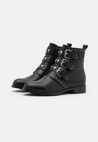 Cosmoparis Kovbojské/motorkářské kotníkové boty - black