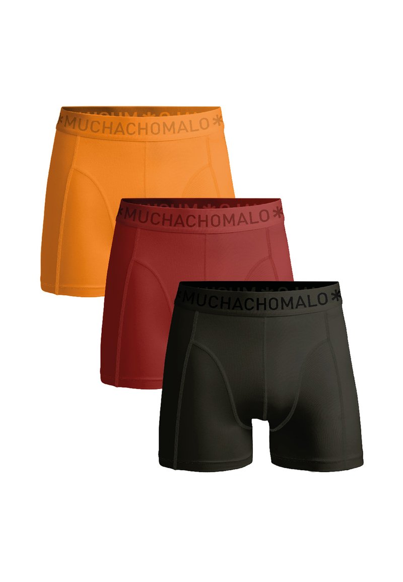 MUCHACHOMALO 3-PACK - Nadrág - brown yellow