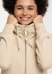 Ragwear RONETTE - Zip-up sweatshirt - ivory