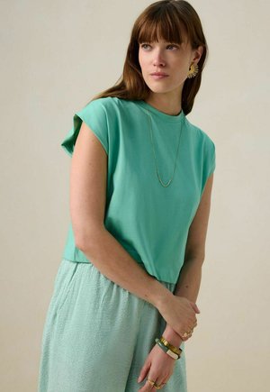 ÄRMELLOSES  - Basic T-shirt - grün