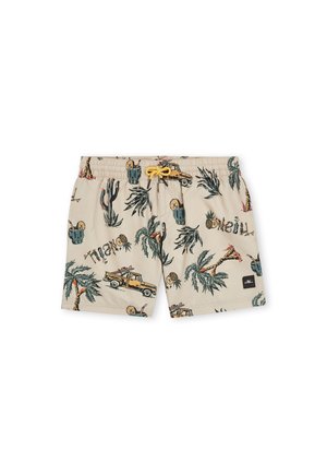 Swimming shorts - beige venice beach