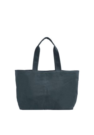 SOFT SHOPPER WITH ZIP  - Tote bag - dark blue