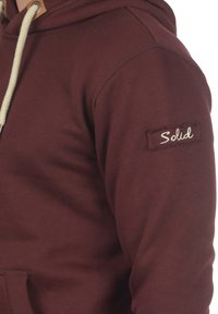 Solid SDTripHood - Felpa con cappuccio - wine red