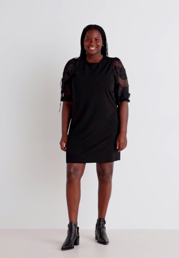 VMCEMMALY O NECK SHORT DRESS - Jersey dress4