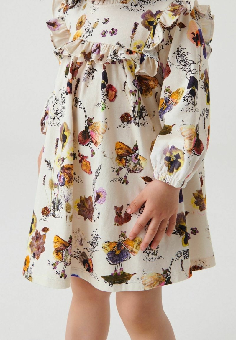 Next RUFFLE - Jersey dress - cream flower fairy/off-white - (Pre-owned) -  Zalando.ie