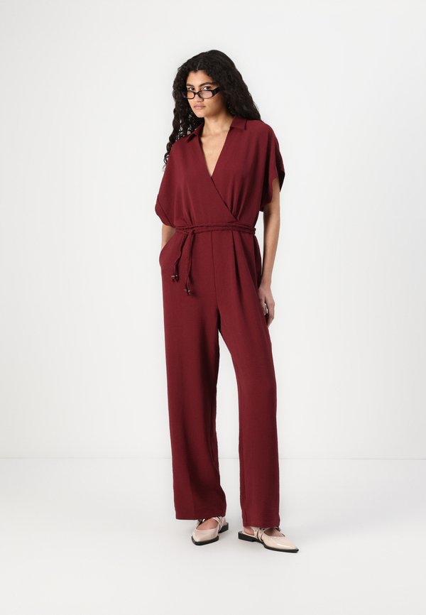 ONLMETTE BELT - Jumpsuit - tawny port3