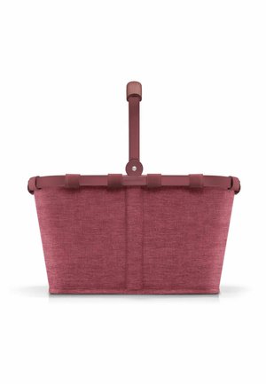 CARRY EINKAUFST - Shopping Bag - twist maroon