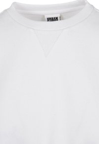 Urban Classics OVERSIZED TRIANGLE CREW NECK - Melegítőfelső - white
