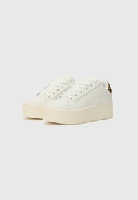Tommy Jeans Joggesko - off white/silver-coloured