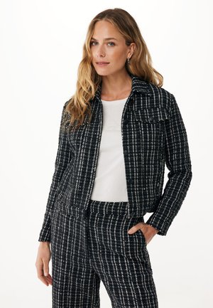 SEQUINS TWEED  - Overgangsjakke - black