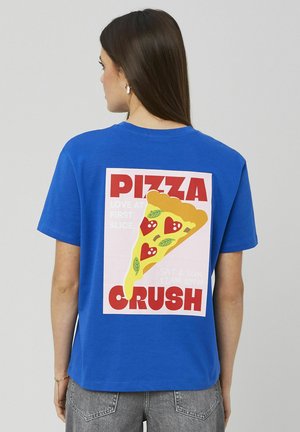 IMPRIMÉ DEVANT  DOS - T-shirt imprimé - bleu foncé