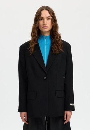 SLFOVERSIZED MARTA  - Manteau court - black