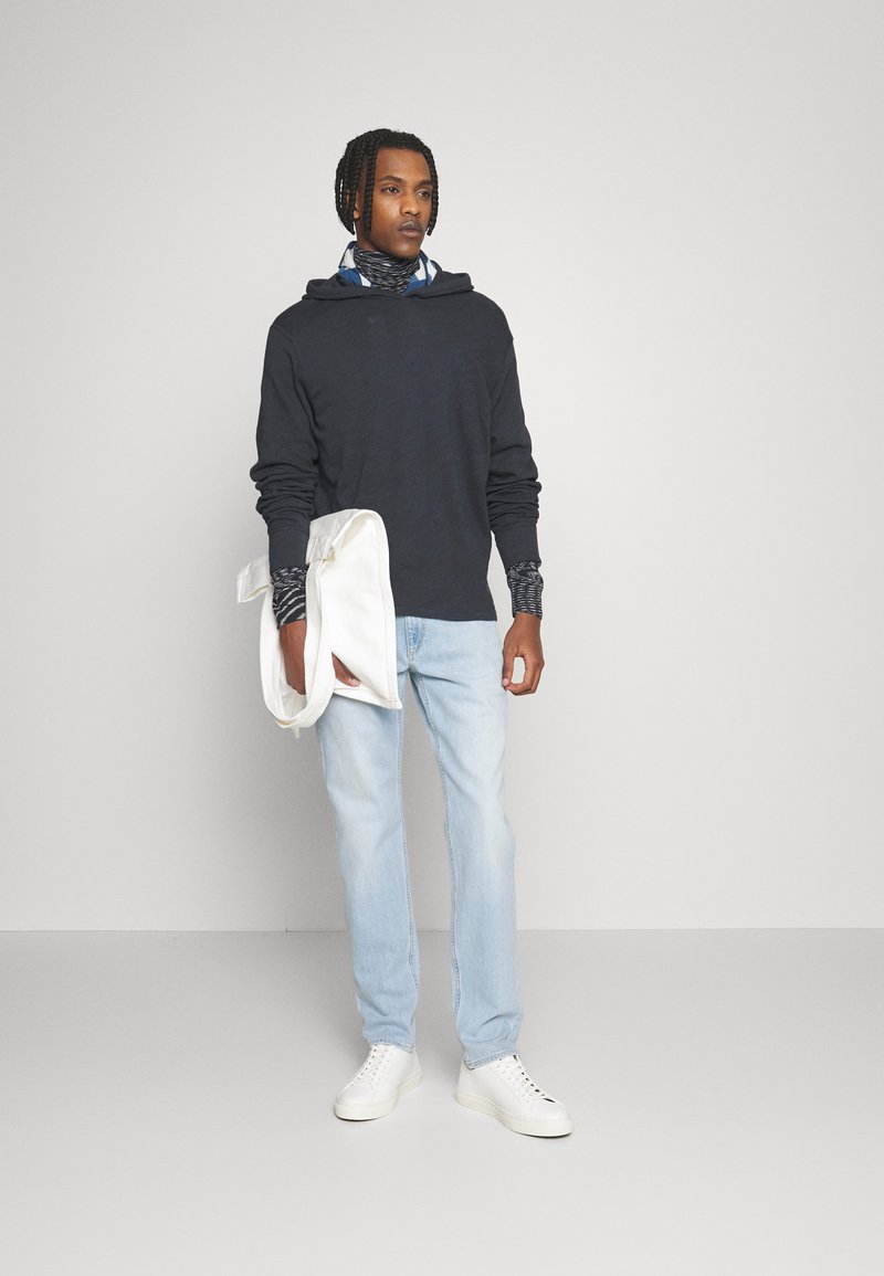 Herren Bekleidung | rag & bone FLAME HOODIE Strickpullover dark blue/dunkelblau - QO23509 Herren Bekleidung | rag & bone FLAME HOODIE Strickpullover dark blue/dunkelblau - QO23509