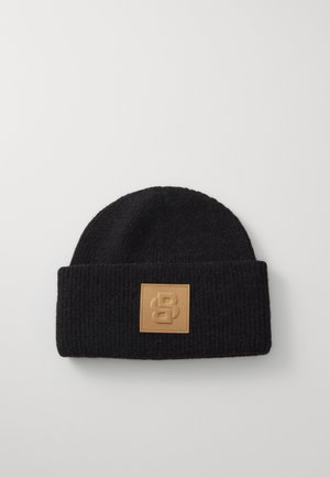 LARU HAT - Kootud müts - black