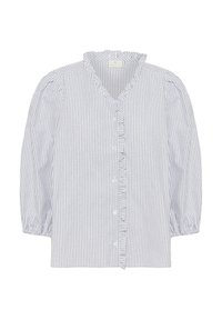 OSITA - Blouse - white black oxford stripe