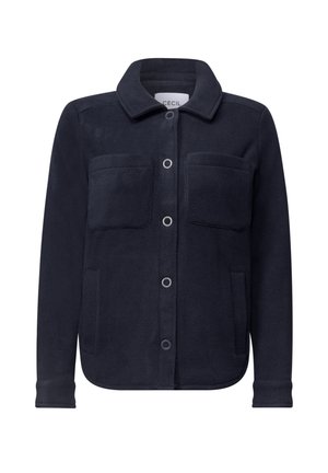 Cecil, FLEECE OVERSHIRT WITH CHEST POCKETS - Forro polar - urban dark blue
